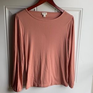 J. Crew long sleeve top